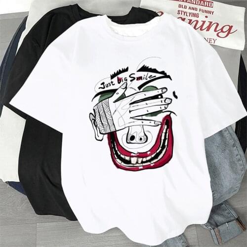 Fashion Loose T-shirt Women Round Neck Summer Cartoons T-shirts Ladies Graphic Short Sleeves Basic Female Tops Tshirt Casual