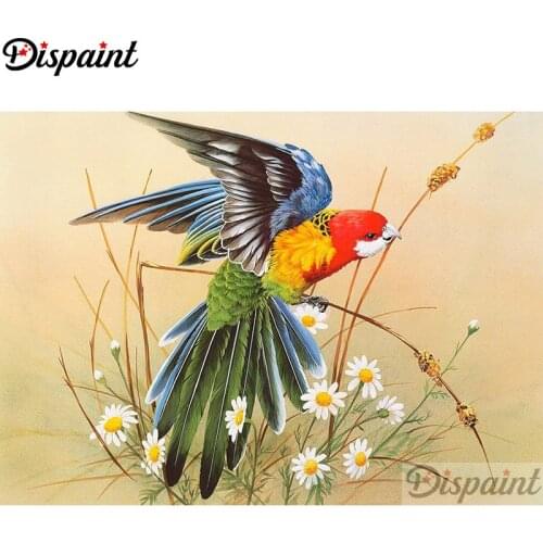 Dispaint Full Square/Round Drill 5D DIY Diamond Painting "Animal bird" Embroidery Cross Stitch 3D Home Decor Gift A12317