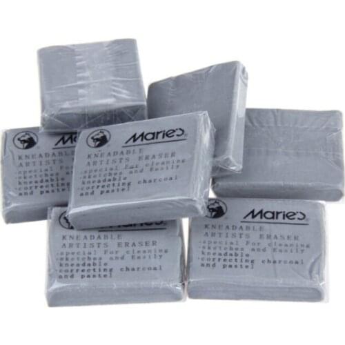 1pcs Plasticity Soft Rubber Eraser Student Drawing Sketch Highlight Novelty Plasticine Pencil Eraser Art Supplies Stationery