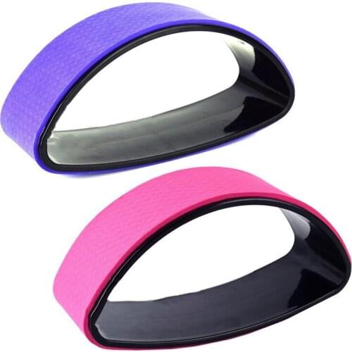 Half Round Dharma Wheel Pilates Yoga Back Shoulder Stretching Yoga Half Wheel Fitness Equipment Fitness Auxiliary Tool