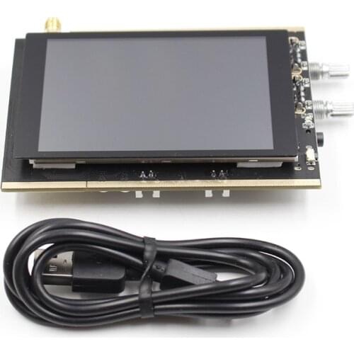 Top New 3.5 Inch IPS LED Malahit DSP 50K-200MHz 400-2000MHz SDR Radio with Shield 1.10A Version