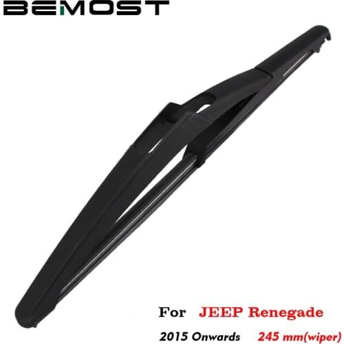 BEMOST Car Rear Windscreen Windshield Wiper Arm Blade Soft Natural Rubber For Jeep Renegade 245MM Hatchback 2015 2016 2017 2018