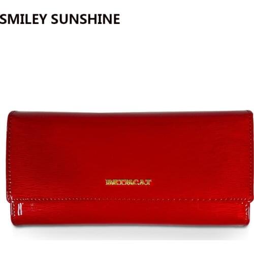 SMILEY SUNSHINE Red Wallets China