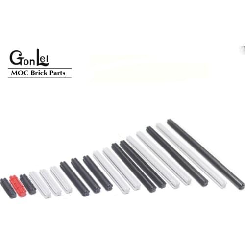 Hight-Tech CROSS AXLES 32062 4519 3705 32073 3706 44294 3707 60485 3737 3708 50450 Axle MOC Building Blocks Bricks DIY Toys