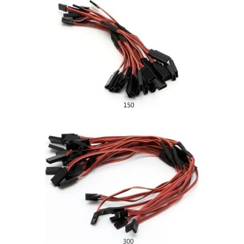 10pcs 150mm 300mm Servo for RC Y Style Male a Extension Cable Cable FOR JR Cord