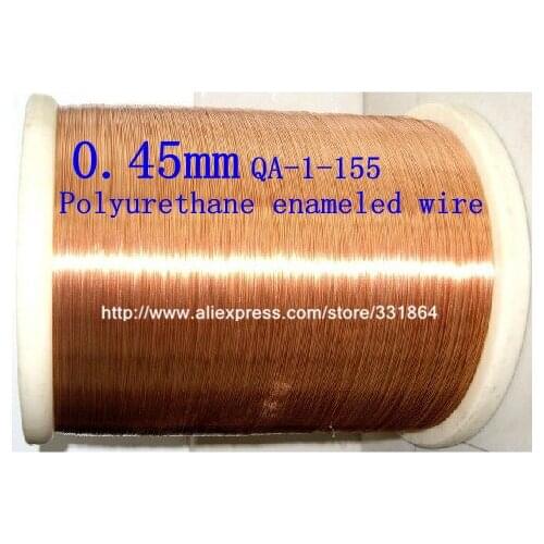 0.45mm *20m / pcs QA-1-155 2UEW Free shipping Polyurethane enameled Wire Copper Wire