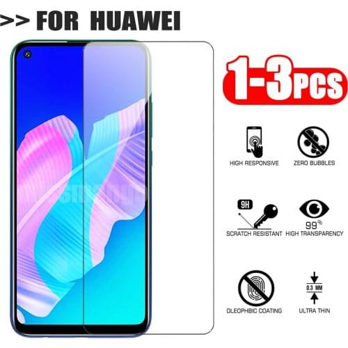 1-3 PCS Tempered Glass for Huawei Y7p HuaweiY7p Screen Protector for Huawey Huawei Y6p Y6 p 2020 Y5p Glas Film Protective HD