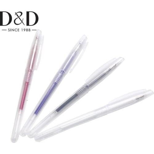 1Pc Heat Erasable Fabric Marker Pen High Temperature Disappearing Sewing Pen for Garment Fabric PU Leather Mark Sewing Tools