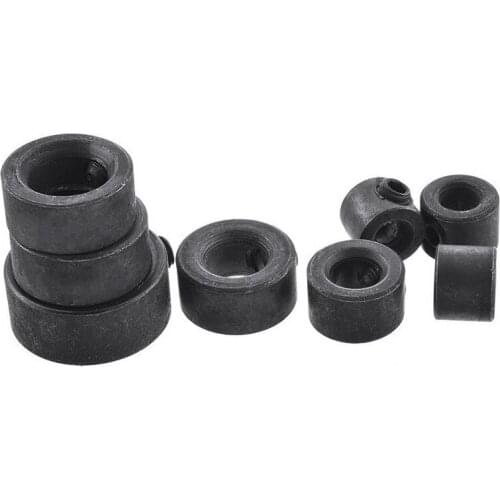 7pc/8pc drill bit limit ring woodworking drill bit Clamp for round dowel positioning depth fixer Free small wrench