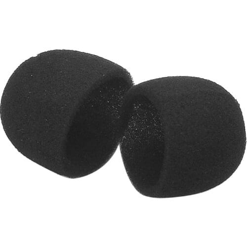 Black Round Ball Shape Microphone Cap Windscreen Grill Inner Foams Sponge for SM58 SLX24 PGX24 PG58 BETA58A Mic Cover PXPA