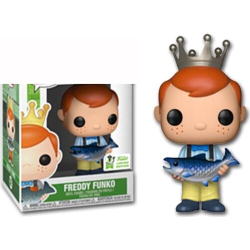 FUNKO POP Movie Joker Clown FREDDY Limited Vinyl Catfish catcher Action Figures Collection Model Toys for Children gift