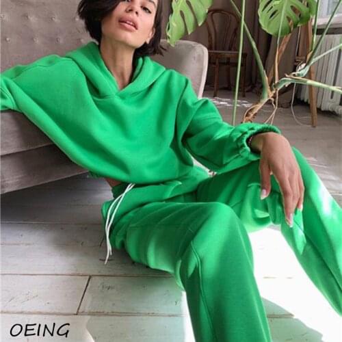 021 Ladies Jogging Sets Two Piece Activewear Tracksusit Women Sport Outfits Colorful Lounge Wear Matching Set