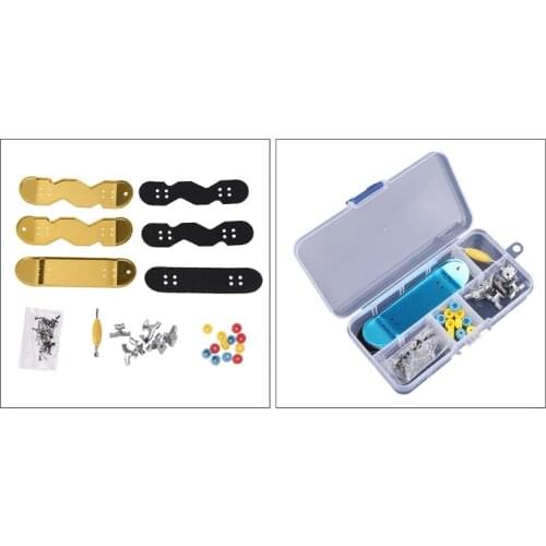 Mini Finger Skateboard Toy Finger Skateboards Realistic Roller Skateboard for Toddler Swing Board for Finger Training