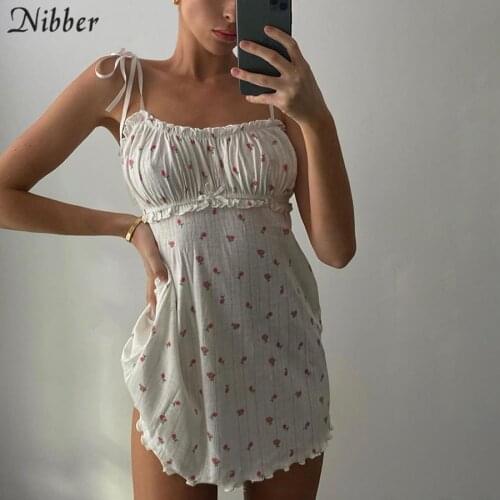 NIBBER Floral Summer Dresses