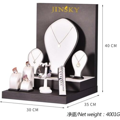 New Jewelry Shop Window Display Props Set Ring Necklace Earring Display Stand Jewelry Display Stand