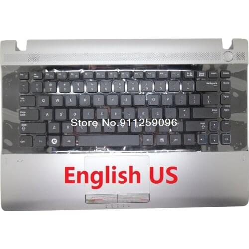 Laptop Palmrest&Keyboard For Samsung RV411 RV415 RV420 Thailand TI Korea KR English US Spanish SP Belgium BE Touchpad New
