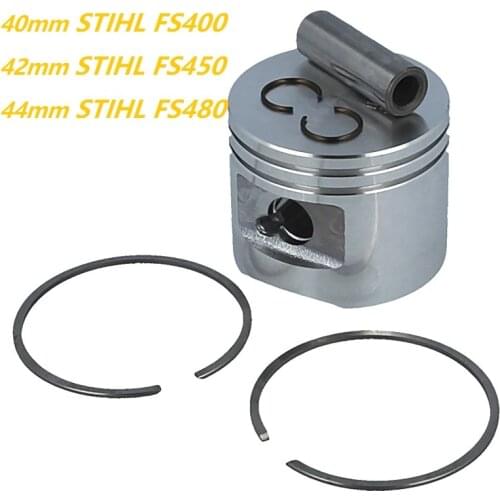 40mm & 42mm Piston Pin Ring Circlip Kit Fit For STIHL FS400 SP400 FR450 FS450 brushcutter Cylinder Replace Part # 1123 030 2003