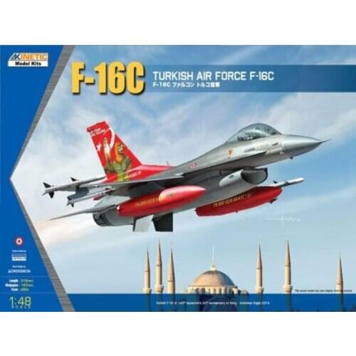 KINETIC K48069 1/48 Turkish Air Force F-16C - Scale Model Kit