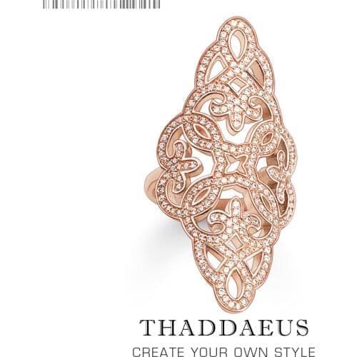 Rose Gold Ornament Wedding Ring,Fashion Bridal Sets Romantic Fashion Good Jewerly For Women,2018 Gift In 925 Sterling Silver