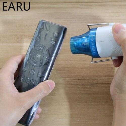 5 Packs 25Pcs Heat Shrink Film Clear Video TV Air Condition Remote Control Protector Cover Home Waterproof Protective Case New