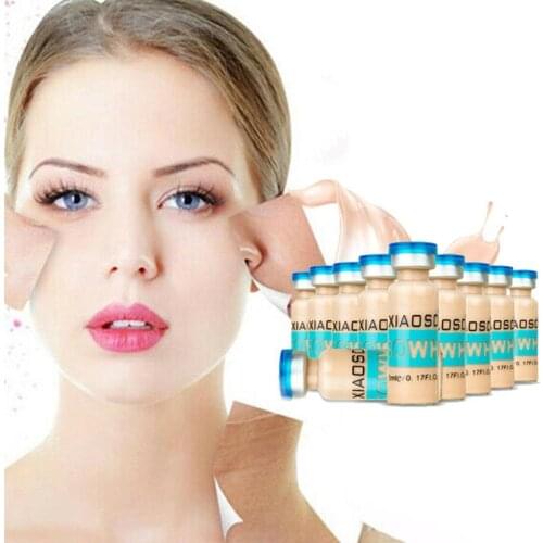 10pcs/set Korean Makeup Glow Skin Meso White Brightening Serum Natural Nude Concealer Make Up Remnant Foundation