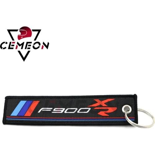 Motorcycle Key Pendant F900XR K1300S G310GS C600SPORT F850GS G650GS F750GS C650SPORT F800GT Embroidered Keychain Key Ring