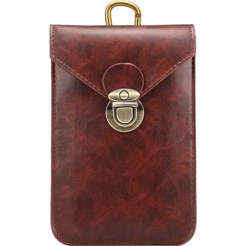 New For Samsung S7/S6 Edge+/Note5/4/A8 case Special Fashion Waist Bag Phone Case Pouch Horizontal Belt Clip Case for Huawei P8