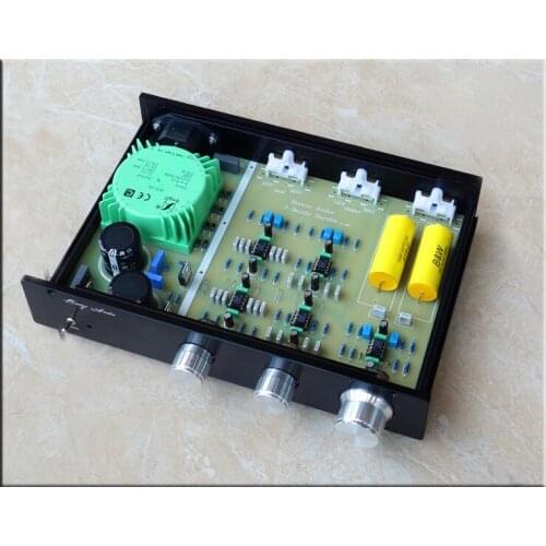 Linkwitz-Riley Electronic Two-way Frequency Preamp Complete Machine 2 Frequency Divider Free Customization -24dB/Oct 2200HZ