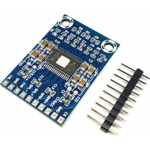 XH-M562 Version of TPA3116D2 Digital Audio Amplifier Board Class D Ultra-thin Double 50W Power Amplifier Board 1PC