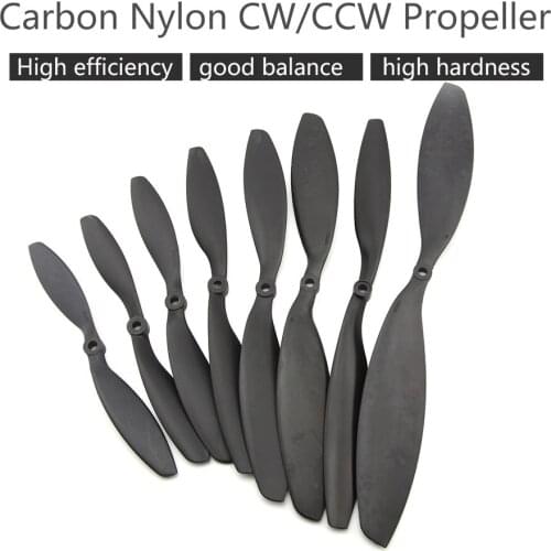 Gemfan Carbon Nylon Propeller CW CCW 8038 8045 9047 1038 1045 1050 1147 1238 1245 for RC Multirotor Airplane Fixed-Wing Drones