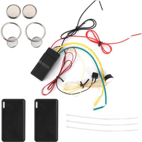 2.4GHZ Engine Immobilizer Anti-Hijacking Alarm System Intelligent Circuit Cut Off Universal for DC12V Vehicles