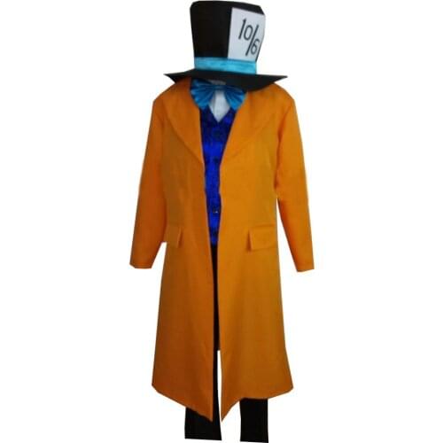 2018 mad hatter Cosplay Costume