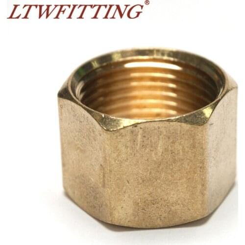 LTWFITTING 1/2" Brass Compression Nut,BRASS COMPRESSION FITTING