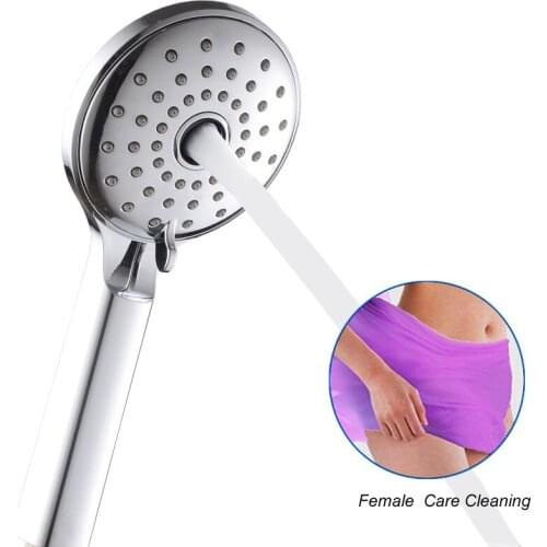 Hot selling Handheld shower head bathroom ABS plastic shower spray multifunctional Care for women