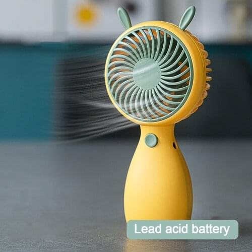 Handheld Small Fan Portable Lanyard Mini Desktop Fan Electric USB Charging Fan Cooling Air Conditioner Humidifier for Outdoor30