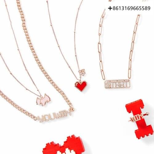 Fashion boutique S925 silver YOUWIN necklace actress with a simple trend of the new gift