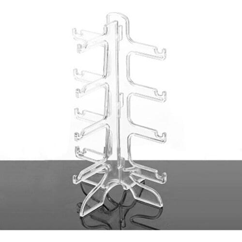 Portable 4 Layers Glasses Eyeglasses Sunglasses Showing Rack Holder Frame Display Stand Glasses Show Stent