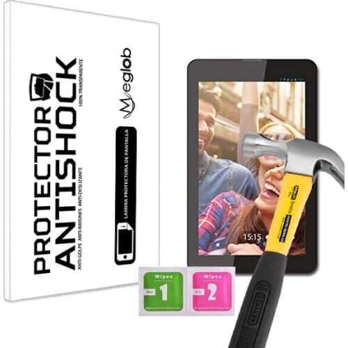 Screen protector Anti-Shock Anti-scratch Anti-Shatter compatible with Tablet Wolder miTab Oslo
