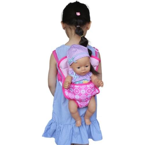 Baby Dolls Outgoing Packet Doll Backpack Accessory Outdoor Carrying Bag Strap Storage Bag Toys For 1/4 Dolls Girls Gifts