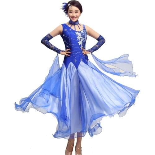 Standard dresses for ballroom dancing waltz modern dance dress ballroom dance competition dresses social dance waltz tango