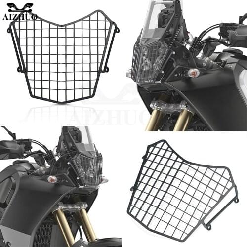 Tenere 700 Accessories Stainless Steel Motorcycle Headlight Protector Guard Cover Grill FOR YAMAHA TENERE 700 2019-2021 2020