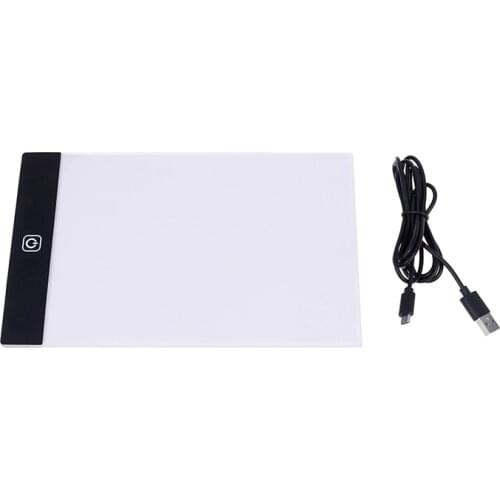 Ultra Thin A5 LED Graphics Tablet Drawing Tablet Drawing Board Light Box Tracing Table Pad Diamond Painting Embroidery Tools