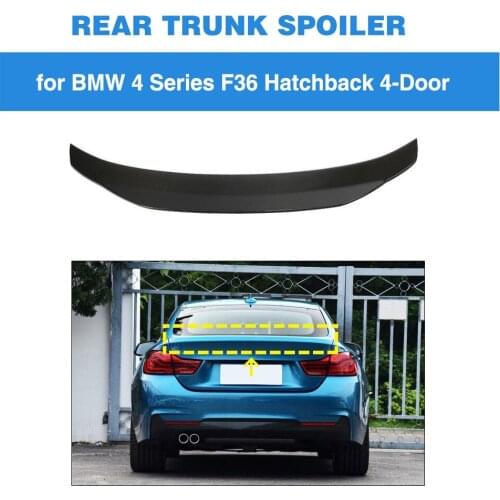 Rear Spoiler for BMW 4 Series F36 Gran Coupe 2014 - 2018 Carbon Fiber Trunk Boot Lip