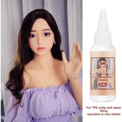 30ml TPE Sex Doll Fast Repair Glue Liquid Patching Fixing Accessory Doll Repair Agent Glue TPE Doll Repair Sex Doll Repair Kit