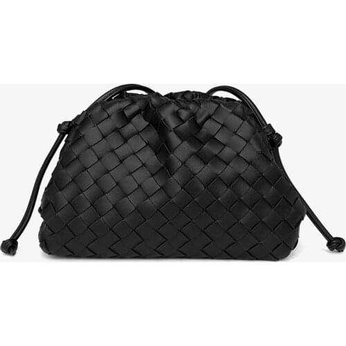 Brand Woven Cloud Bags for Women High-quality Leather Shoulder Bag Designer Knitting Purses Crossbody Bag Women Satchel Hobos