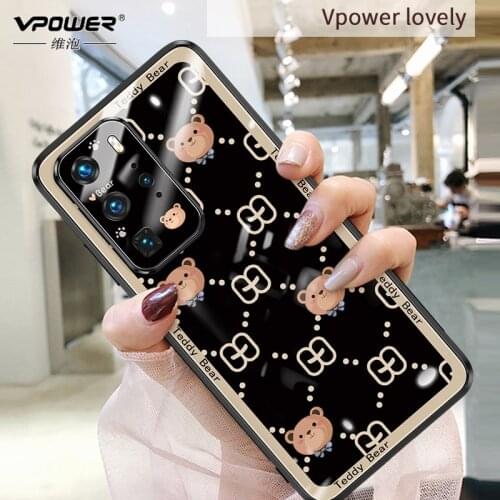 Tempered glass Case For Huawei P40 P40 Pro Plus Mate 40 pro Clear Glass case For Huawei Mate40e mate 40 Nove 8 7 pro V40 Cover