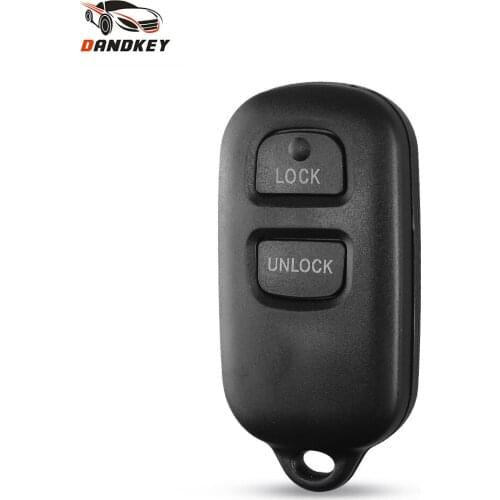 Dandkey 2+1/3+1 Buttons Replacement Remote Car Key Shell Case For Toyota RAV Cruiser 4Runner Camry Celica Echo Highlander