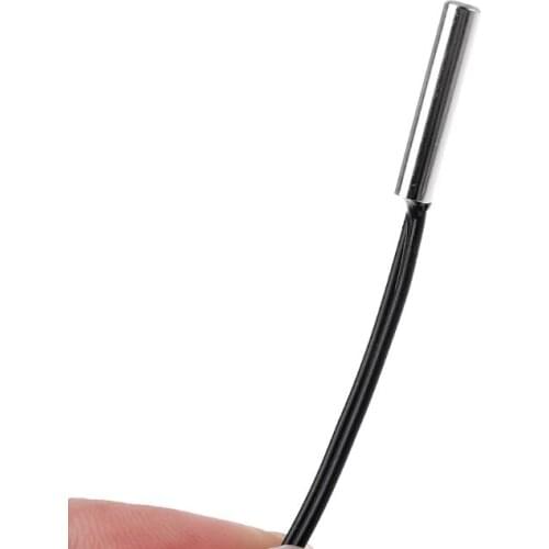 Dual Display DC 5V-80V Thermometer w 2 NTC Waterproof Temperature Sensor 12V 24V 72V Car Motorcycle New