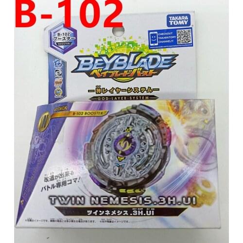 Takara Tomy Beyblade Gyro Burst Toy Spinning Metal Fusion God Series B102
