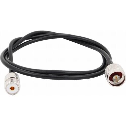 LMR195 RF Coaxial Cable N Male to UHF SO239 Female Antenna Extension Cable PL259 Pigtail Connector 0.5m 1m 2m 3m 5m 10m 15m
